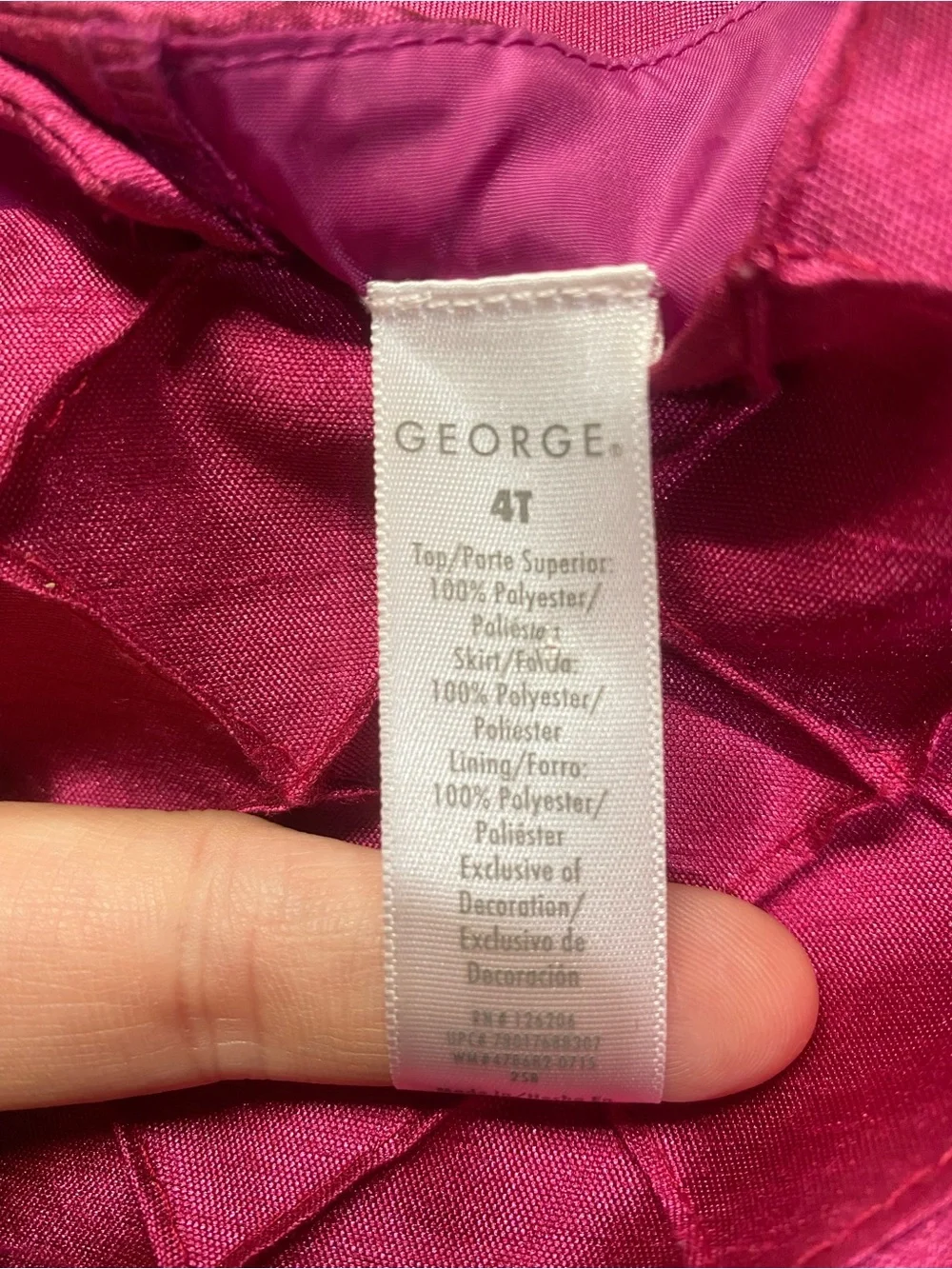 George sleeveless fuchsia